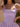Square Neck Corset Flared Mini Homecoming Dress with Bow Strap in Lilac