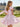 Blush Pink Off-the-Shoulder Satin A-Line Mini Homecoming Dress With Bows