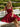 Bow Shoulder Corset Lace Up Satin Mini Ball Gown Prom Dress in Red