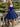 Bow Shoulder Corset Lace Up Satin Mini Ball Gown Prom Dress in Royal Blue