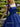 Bow Shoulder Corset Lace Up Satin Mini Ball Gown Prom Dress in Royal Blue