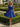 Bow Shoulder Corset Lace Up Satin Mini Ball Gown Prom Dress in Royal Blue