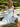 Bow Shoulder Corset Lace Up Satin Mini Ball Gown Prom Dress in Baby Blue