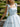 Bow Shoulder Corset Lace Up Satin Mini Ball Gown Prom Dress in Baby Blue