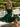 Bow Shoulder Corset Lace Up Satin Mini Ball Gown Prom Dress in Emerald Green
