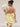 Hand Beading Backless Bow Ball Gown Prom Bridal Mini Dress - Yellow