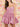 Scoop Layered Boned Mini Ball Prom Dress - Pink