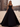 Off Shoulder Sparkly Beading Illusion Long Ball Gown Prom Dress With Pockets - Black