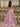 Strapless Floral Bodice Lace Up Long Ball Gown Prom Dress in Pink Floral