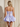 Bodice Lace Up Scoop Neck Mini Ball Gown Puffy Prom Dress in Lavender