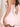 Two Pieces Bodice Bubble Summer Mini Dress in Light Pink