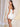 Two Pieces Bodice Bubble Summer Mini Dress in White