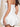 Two Pieces Bodice Bubble Summer Mini Dress in White