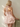 Scoop Neck Bodice With Shawl Mini Bubble Homecoming Dress in Blush Pink