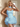 Scoop Neck Bodice With Shawl Mini Bubble Homecoming Dress in Sky Blue