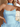 Scoop Neck Bodice With Shawl Mini Bubble Homecoming Dress in Sky Blue