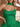 Scoop Neck Bodice With Shawl Mini Bubble Homecoming Dress in Green
