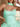 Scoop Neck Bodice With Shawl Mini Bubble Homecoming Dress in Mint Green