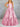 Crystal Boned Strapless Ball Gown Prom Dress With Bow - Pink