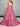 Crystal Boned Strapless Ball Gown Prom Dress With Bow - Hot Pink