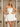 Removable Big Bow Bridal Prom Mini Dress - White