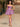 Removable Big Bow Bridal Prom Mini Dress - Lilac