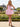 Removable Big Bow Bridal Mini Ball Gown Prom Dress in Pink