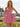 Removable Big Bow Bridal Mini Ball Gown Prom Dress in Hot Pink