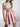 Waist Belt Strapless Satin Mini Ball Gown Prom Dress - Blush Pink