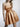 Waist Belt Strapless Satin Mini Ball Gown Prom Dress - Gold