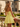 Hot Fix Boned Mini Ball Gown Prom Dress With Ruffle in Yellow