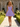 Hot Fix Boned Mini Ball Gown Prom Dress With Ruffle in Lilac