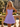 Hot Fix Boned Mini Ball Gown Prom Dress With Ruffle in Lilac