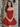 Puffy Lace Embroidery Mini Ball Gown Prom Dress-Red