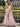 Beaded Ruffle Ball Gown Prom Dress With Split - Blush Pink