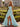 Cut Front Luxury Crystal Ruffle Long Ball Gown Prom Dress in Baby Blue
