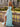 Cut Front Luxury Crystal Ruffle Long Ball Gown Prom Dress in Baby Blue