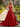 Bow Cut Front Bodice Crystal Long Ball Gown Prom Dress With Pockets in Red