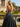 Bow Cut Front Bodice Crystal Long Ball Gown Prom Dress With Pockets in Black