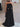 Strapless Ball Gown Prom Dress With Shawl - Black