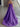 Big Bow Strapless Ball Gown Prom Dress - Purple