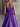 Big Bow Strapless Ball Gown Prom Dress - Purple