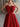 Big Bow Strapless Ball Gown Prom Dress - Red