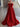 Big Bow Strapless Ball Gown Prom Dress - Red