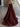 Big Bow Strapless Ball Gown Prom Dress - Burgundy