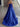 Big Bow Strapless Ball Gown Prom Dress - Royal Blue