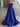 Big Bow Strapless Ball Gown Prom Dress - Royal Blue
