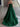 Big Bow Strapless Ball Gown Prom Dress - Emerald Green