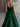 Big Bow Strapless Ball Gown Prom Dress - Emerald Green