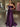Luxury Two-Piece Sequin Top Satin Skirt Long Prom Dress - Purple
